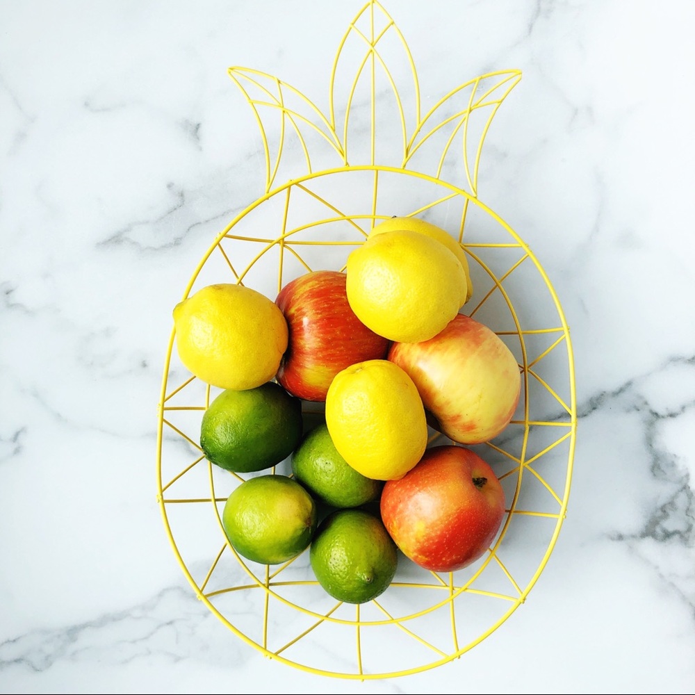 Fun Summer Pineapple Fruit Bowl